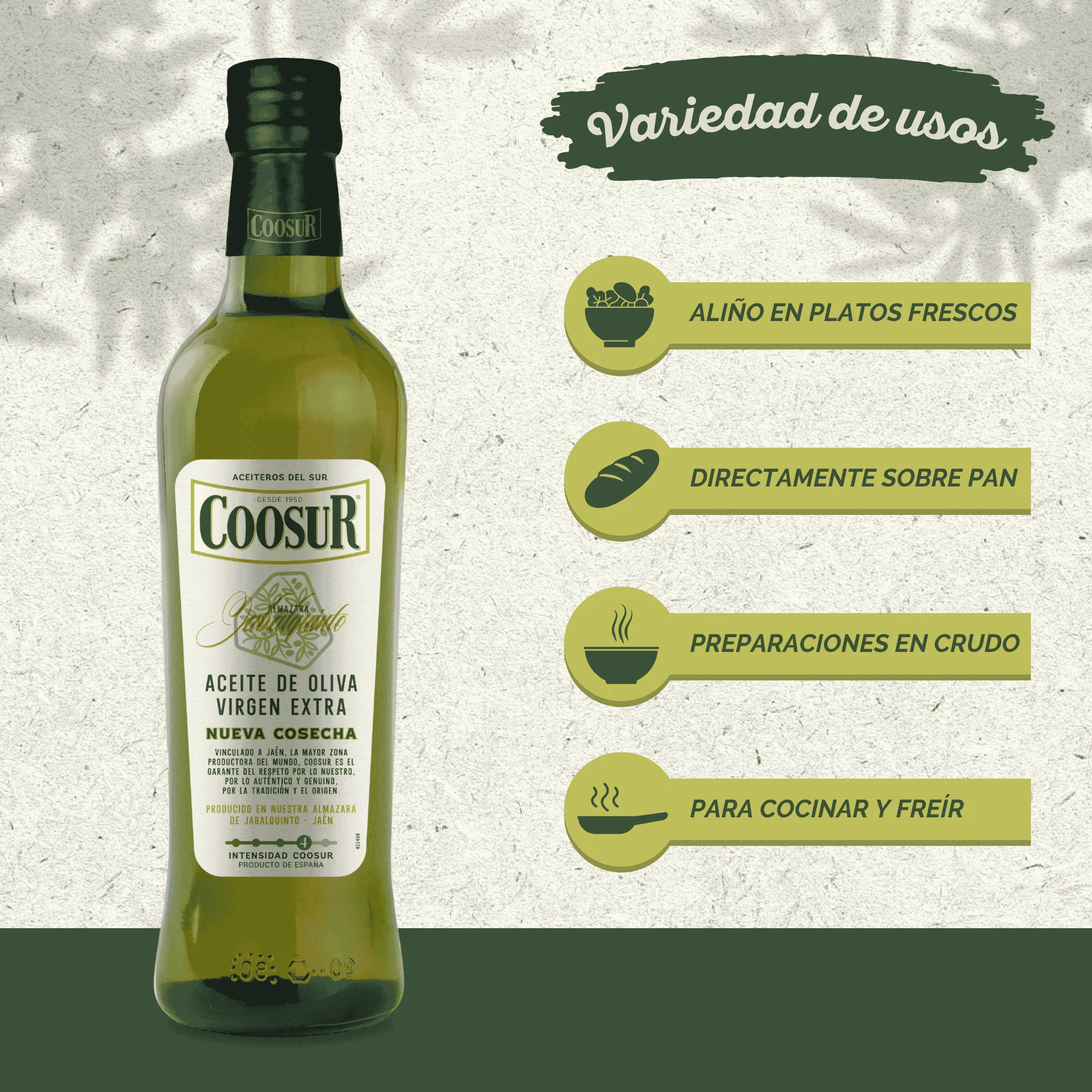 Aceite de oliva virgen extra Almazara Jabalquinto Jaén 500 ml - Image 5