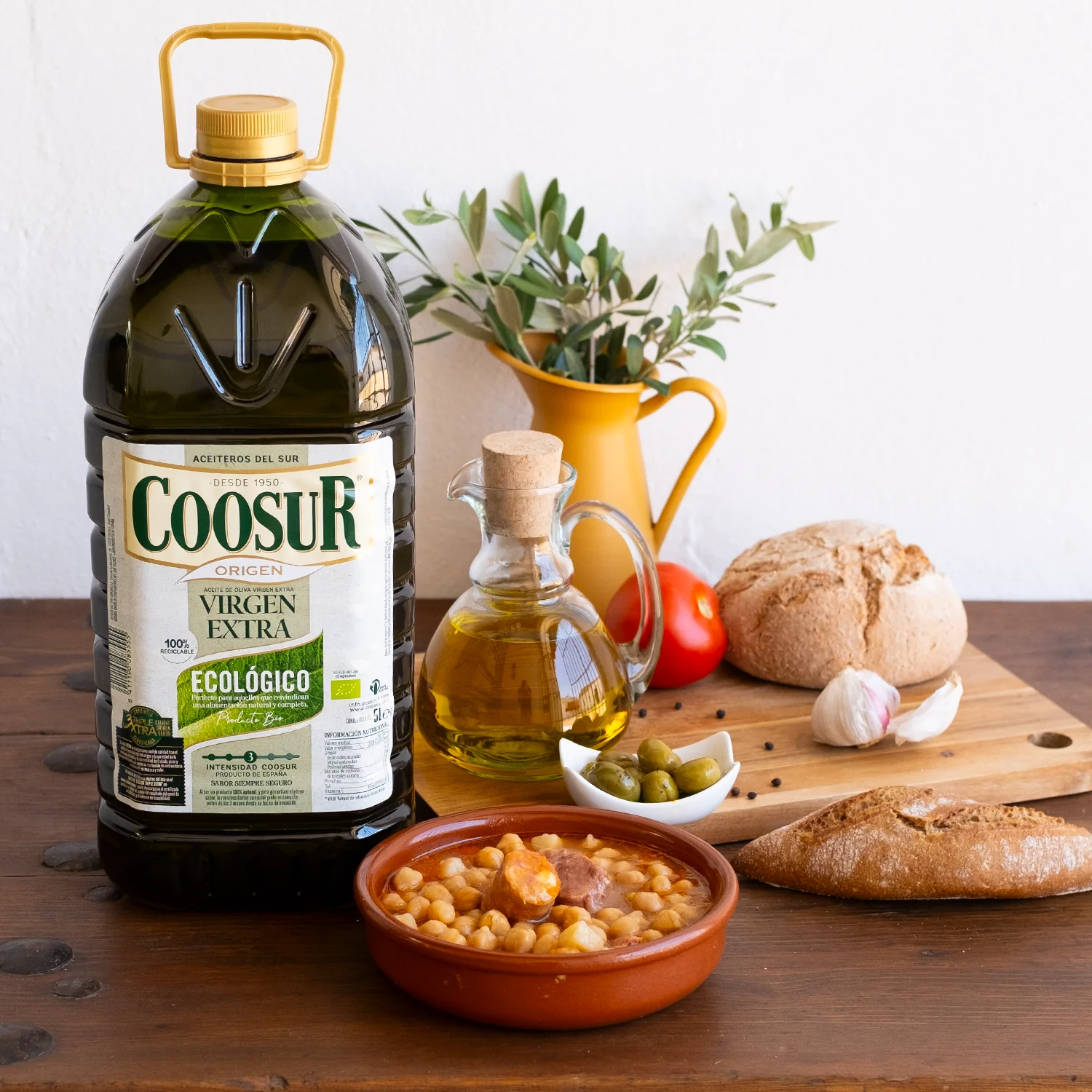 ACEITE DE OLIVA VIRGEN EXTRA ECOLÓGICO 5 L - Image 4